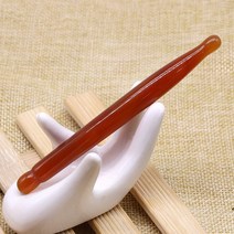 천연 옥 마사지 Guasha 스톤 핑크 로즈 쿼츠 Acupoint 포인팅 펜 뷰티 수동 스틱 옥 얼굴 리프팅 피부 마사지 펜, 03_4