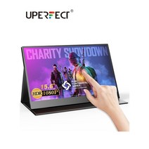 포터블모니터 커브드모니터 qhd모니터 보조모니터 듀얼모니터 xbox one x xbox one s playstation 4 pro playstation 45 스위치용 1080p, 검은색, 오 플러그