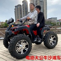 4륜구동 오토바이 ATV 네발 농업용사륜바이크 산악 오프로드 다목적운반차 팜트럭 전동, 일렉트릭 불 불 패키지 3개