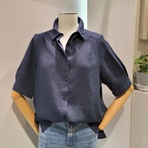 [데이텀] 어깨셔링 A라인 블라우스 DABL236G3 NC청주점