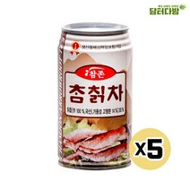 참존식품 칡차(칡즙) 캔 345ml X5, 1