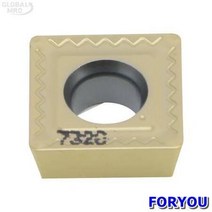 ForU248 듀라카브 밀링인서트 DP 10개 공구 안전용품 소모성자재 전기용품 사무용품