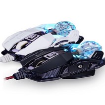 특이한 마우스 독특한 콥스 기계마우스 유선전기경진게임 금속가중 데스크톱 노트북 총을 눌러먹은 닭 마우스 홍절지 구명 보조 lol 히어로즈, 01 공식 마크업, 07 닭의 총판인 흰색을 먹음[하드웨어는 구