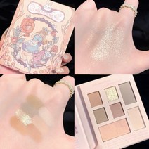 애교살 섀도우 투톤 글리터 펄리 아이섀도 팔레트 반짝이 어스 컬러 샤이니 아이 메이크업 블러쉬 하이라이터 피그먼트 파우더 화장품, [03] 03