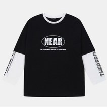 [더데이걸] * 덕천점* TGLA21203 레이어드 플렉스 티셔츠 박시 스타일