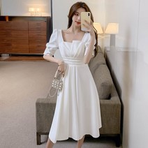 샤워원피스 이브닝 셀프 웨딩 드레스 빅사이즈 원피스 돌잔치