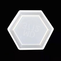 미라클 122 실리콘 몰드 트레이 모음 육각 원형 UV 에폭시 레진 레진공예 미니어쳐, 122-1.실리콘 몰드 트레이 육각
