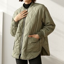 퍼니걸스 1471 다이아 패딩 점퍼 여성의류