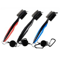 골프채세척 클리너 3in1 골프채 손질 브러쉬, 단품