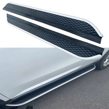 자동차너프바 자동차발판 미쓰비시 아웃 랜더 2013-2021 용 고정 러닝 보드 사이드 스텝 너프 바 계단, 한개옵션0
