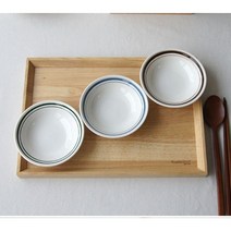 북유럽 예쁜 찬기 반찬 그릇 앞접시 마시피렌체 국산 도자기 그릇, 대, 브라운