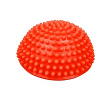하프짐볼 보수볼 돔볼 반짐볼 필라테스보수볼 16cm 요가 하프 볼 체력기구 운동 밸런스 포인트 마사지 디딤돌 포드 체육관, [06] Orange