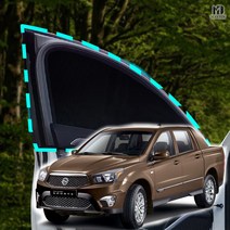 메이빈 차박 모기장 방충망 코란도 스포츠, SUV/RV-1열(좌+우)+세차타월