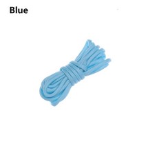 어둠 속에서 빛나는 야광 paracord 550 100ft 낙하산 코드 끈 로프 9 가닥 코어 야외 생존 로프 1510m, 푸른, 5m