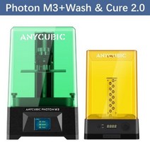 [3D 쓰리디 프린터] ANYCUBIC Photon M3 LCD 3D 프린터 UV 7.64K 고해상도 스크린 3L 대형 빌드 볼륨 180x163.9x102.4mm, CHINA_Add Wash 2.0
