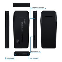비디오게임기MAME/FC/GB/MD 시뮬레이터 M8 비디오 게임 콘솔 2.4G 더블 무선 스틱 4K 10000 + PS1/gba용 6, 한개옵션1, 한개옵션0