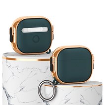ANKKE 적용 AIRPODS /AIRPODSPRO 이어폰 케이스 적용 AIRPODS2 /3/ PRO AK-1010, 골드+레드