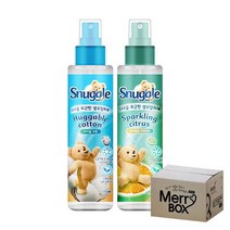 스너글 섬유탈취제(150ml){코튼+시트러스}, 1세트