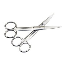 충전전지가위 전동 신제품 3.5cm 40mm 전지가위집벨트 전지가위 고급 가위 14cm 스테인레스 스틸 외과 스트레이트 벤드 팁 의료 응급 캔버스 필드 장비 전단 규정 emt, 2개