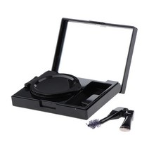 shangren 방수 오래 견딘 눈썹 눈썹 마스카라 더블 컬러 눈썹, 7.5x6.2x2cm, 듀얼 브라운, 설명 설명, 1개