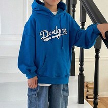 느엘 유아용 주니어용 다저스후드긴팔티