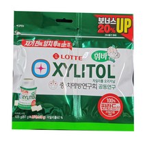 롯데자일리톨 오리지날 껌 리필, 105g, 2개