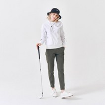 [클리브랜드골프] 스트레치 나일론스판 양포켓 여성 카고 조거팬츠 (CGWPT31552/KH)(1377038)