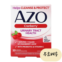 AZO 크랜베리 추출물 유리너리 50캐플릿 아조 크렌베리, 1개, 50개