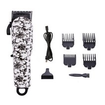 미용실 프로 남자 바버샵 바리깡 를위한 RESUXI 전기 머리 교환 할 수있는 절단기 제거 수염 트리머 면도기, 04 04_03 영국 플러그