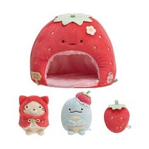 산엑스 스밋코구라시 딸기 페어 스밋코 하우스 인형 세트, 단품