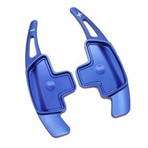 자동차 스티어링휠 핸들 알루미늄 시프트 패들 시프터 익스텐션 dsg for benz w176 w205 w212 w222, 푸른, 벤츠