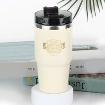 동방박사 회전뚜껑 팬텀 말씀 텀블러 (600ml), 아이보리