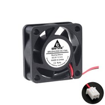 3d프린터 4015 브러시리스 팬 DC 5V 12V 24V 4cm 40mm 40x40x15mm 라디에이터 쿨러 산업용 냉각 소형 전원 공급 장치, [01] 5V  XH2.54  2PIN