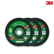 3M 연마석 푸른돌 4인치 그라인더날 #60