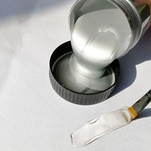 아크릴물감 60ml 골드 페인트 메탈릭 아크릴 페인트 조각상 색칠을 위해 않은 103, 은, 300ml