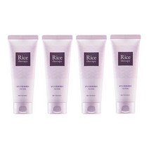 온더바디 라이스테라피 폼클렌징 150g 사철쑥약산성 3개, 라이스테라피 폼클렌징 쌀겨스크럽 150g 4개