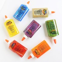 보아스린 쁠루모 글리터 슬라임베이스 7종 글리터글루 반짝이풀 147ml, 레드, 1개