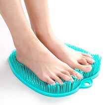 GLstar 실리콘 풋 브러쉬 발샤워 각질제거 임산부 발마사지 발냄새제거, 1개, 핑크