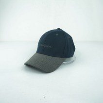 Champion 폴리배색 볼캡모자 네이비그레이