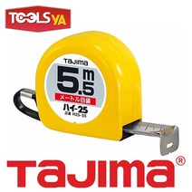 타지마 수동 줄자 H25-55 5.5m 목수줄자 전문가줄자 프로줄자