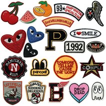 리빙키 와펜 패치 자수 캐릭터 빈티지 열접착 리폼 수선 B C D타입, 와펜C타입_F-68, 1개