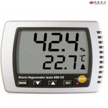 탁상용 디지털 온습도계 TESTO-608-H2 -10~70도벽걸이, 1