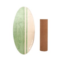 베어플 코어 운동 서핑 밸런스 보드 원형, 그린우드