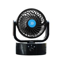 쮸샵 그랜드C4 선풍기 12V 회전형 카팬 서큘레이터 3D입체회전파워 접착식, 3D입체회전파워 카팬 접착식 12V