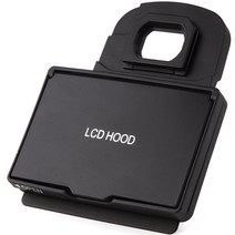 캐논 5D 마크 III IV 5DS 5DSR 6D 7D 마크 II 1DX 1DX II 5D4 카메라 보호 필름에 대 한 팝업 그늘 커버와 LCD 화면 후드, [4] for 1DX 1Dx II