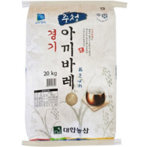 대한농산 경기 추청 아끼바레 백미, 20kg, 9개