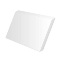 대원우드보드 백색원단보드 600 x 900 mm, 7mm, 5개