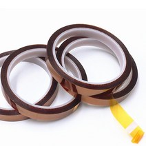 캡톤테이프 쇼트방지 단열 절연 내열테이프, 5mm