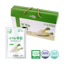 유기농 무즙 2박스 총60포, 단품, 단품