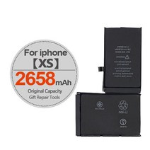 아이폰 배터리 교체 호환 아이폰6sPlus/7Plus/8Plus/X용 원래 OEM 애플 내부, For iPhone XS (2658mAh Battery